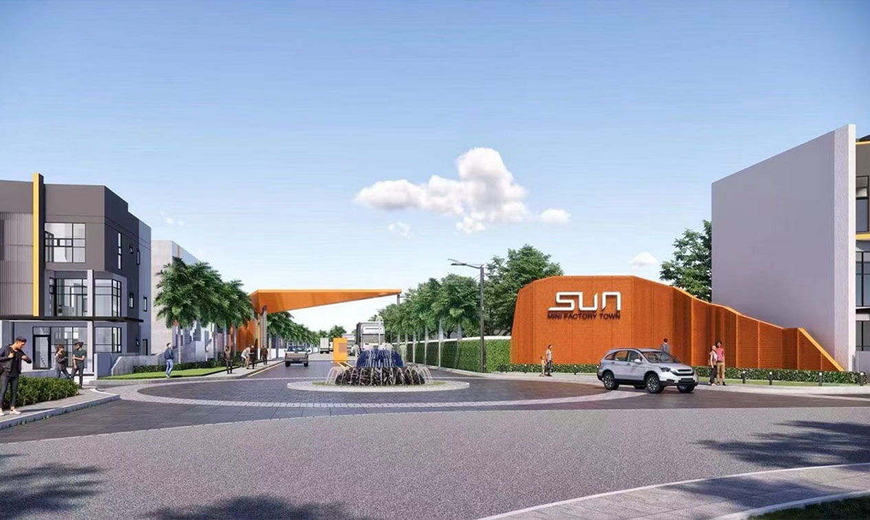 泰国阳光电商产业园效果图5